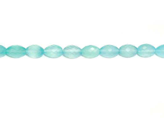 16 inch 6mm Sea Blue Chalcedony Round Beads