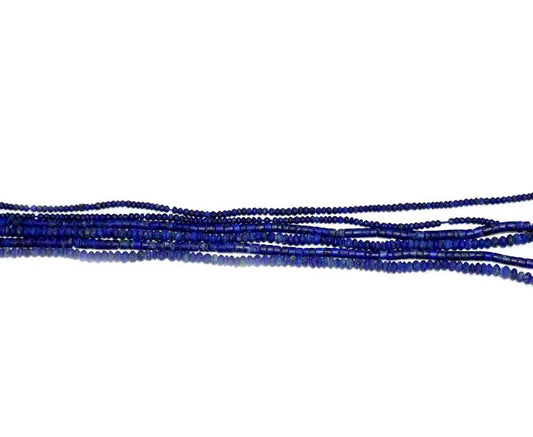 16 inch Lapis Heishi Beads