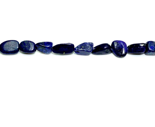 16 inch Small lapis Tumble Beads