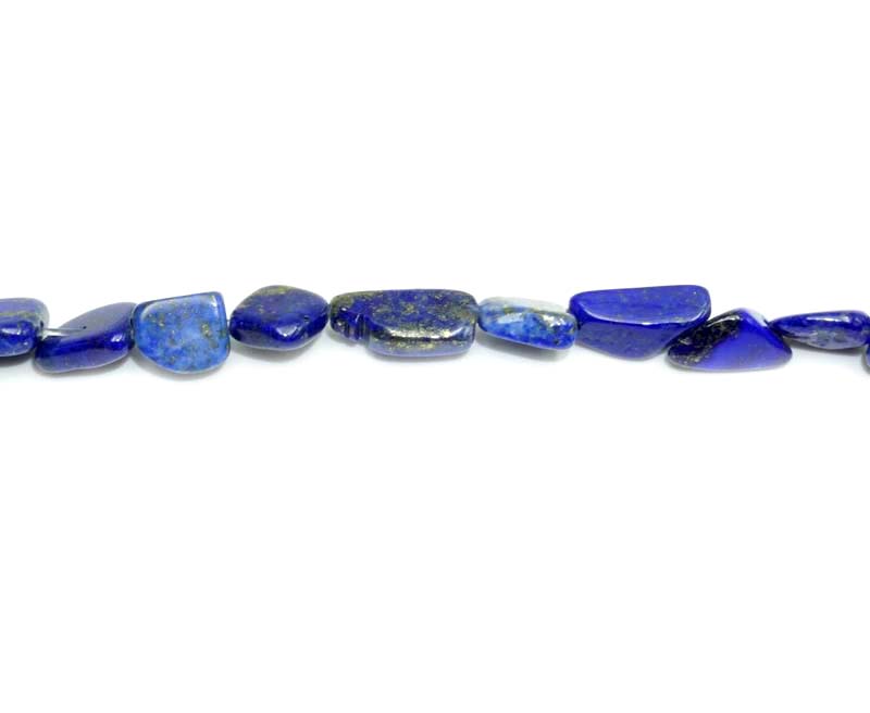 16 inch Small Lapis Tumble Beads