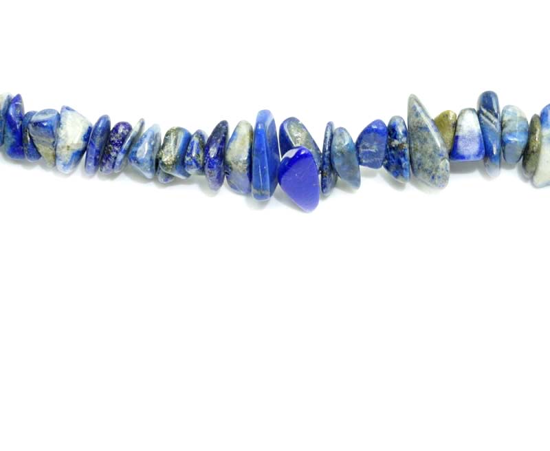 16 inch Lapis Chips Beads