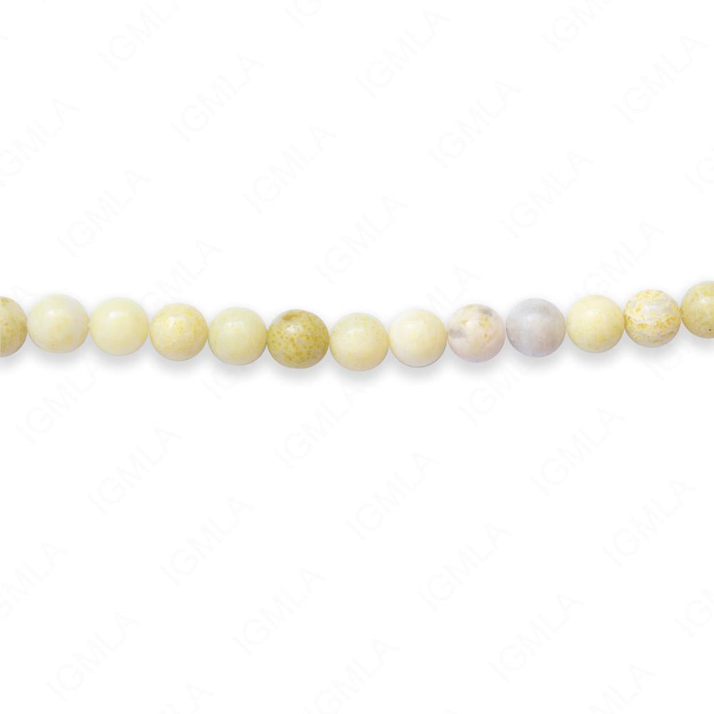 16 inch 6mm Pineapple Jasper Natural Round Beads