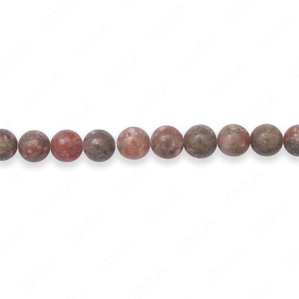 16 inch 6mm Autumn Jasper Round Beads