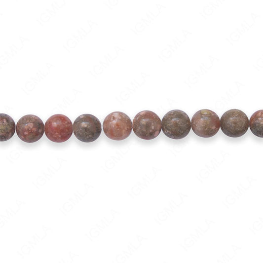 16 inch 6mm Autumn Jasper Round Beads