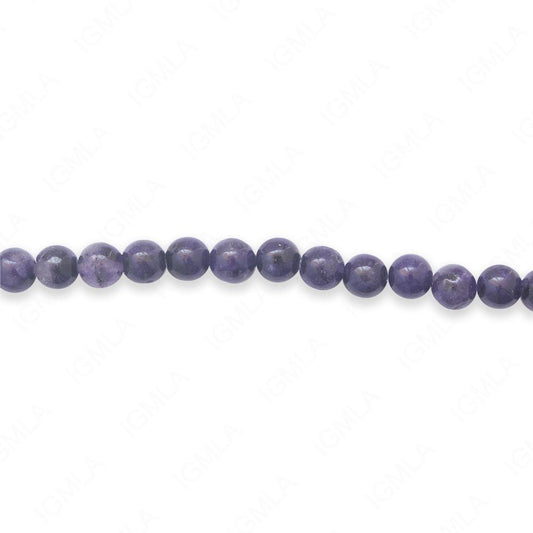 16 inch 6mm Lapis Jasper Dyed Round Beads