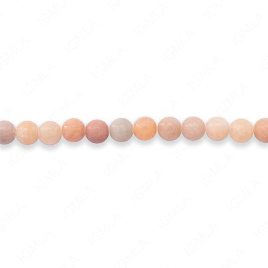 16 inch 6mm Yellow Calcite Round Beads