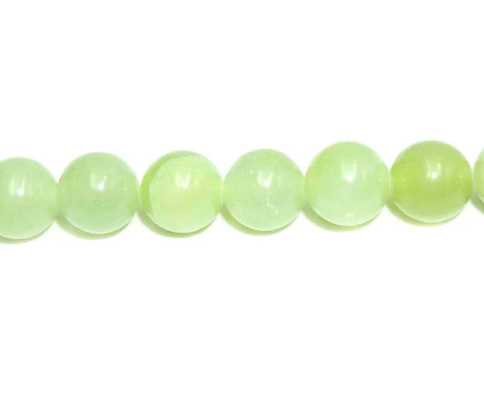 16 inch 10mm New Jade Round Beads