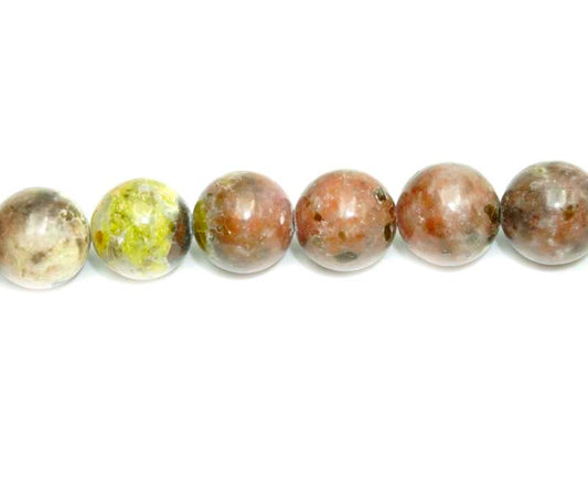 16 inch 10mm Cherry Stone Round Beads
