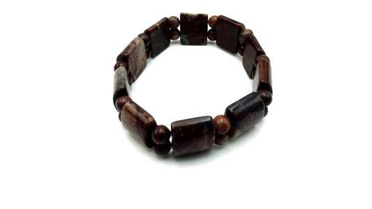 Sun Rock Jasper Tanker Bracelets