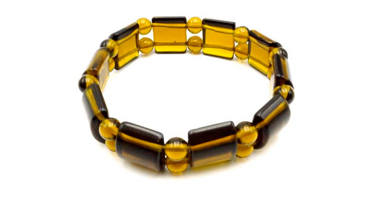 Smoky Quartz Tanker Bracelets