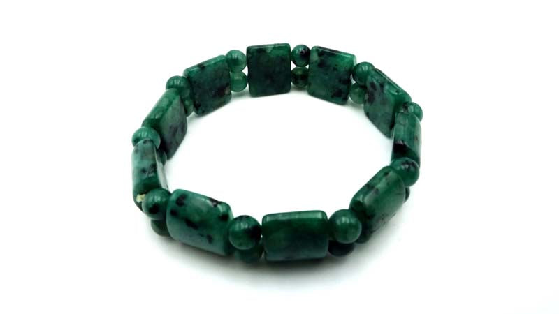 Green Quartz Tanker Bracelets