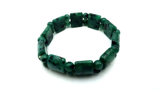 Green Quartz Tanker Bracelets