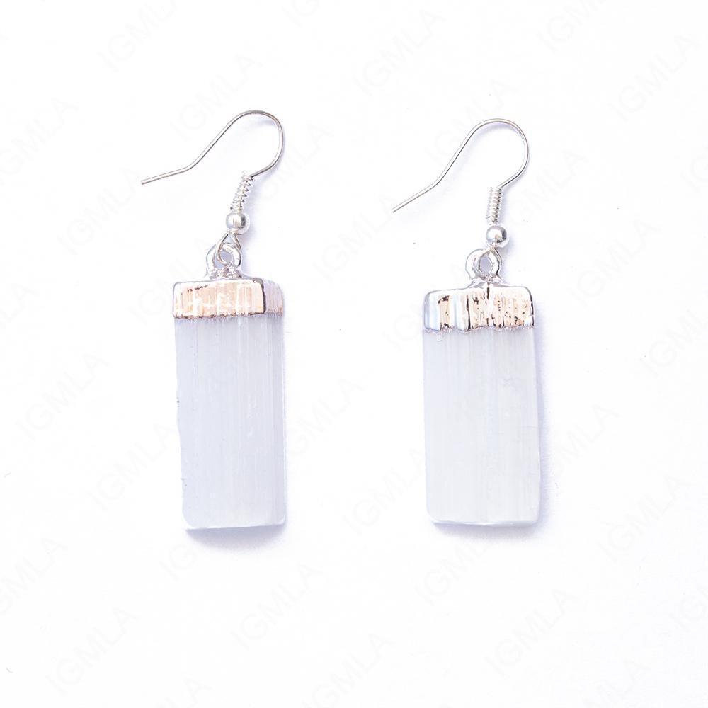 Selenite Sp Blade Earrings
