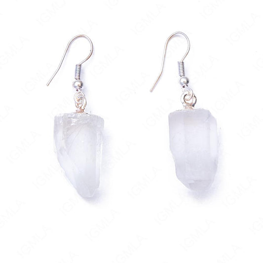 Quartz Sp Point Earrings