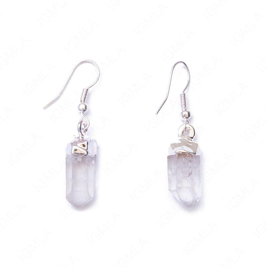 Quartz Sp Point Earrings