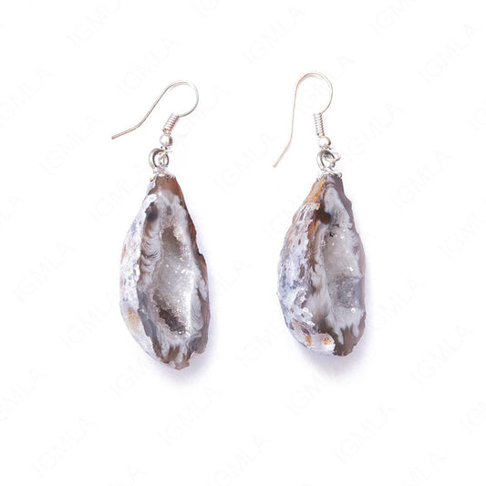 Half Geode Sp Earrings