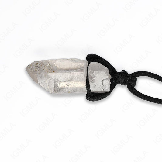 Crystal With Cotton String Necklace