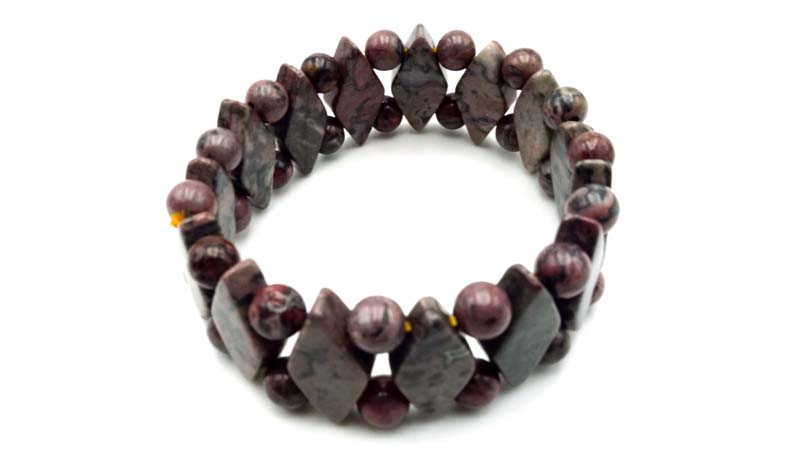 Red Laguna Lace (Dyed) Bracelets
