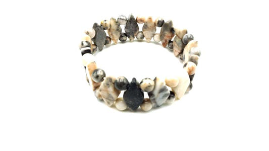Pink Zebra Jasper Bracelets