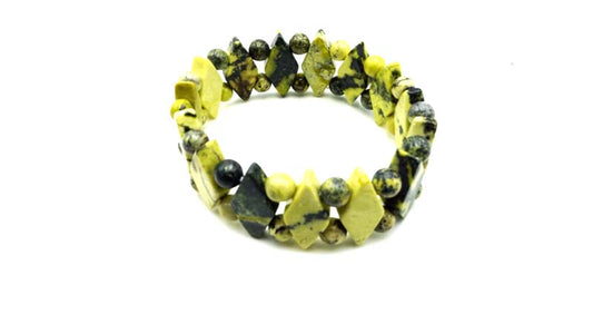 Yellow Turquoise Jasper Bracelets