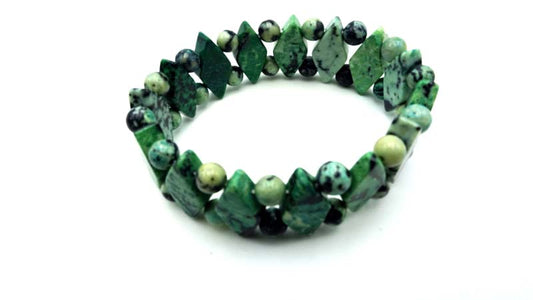Green Varicite Jasper Bracelets