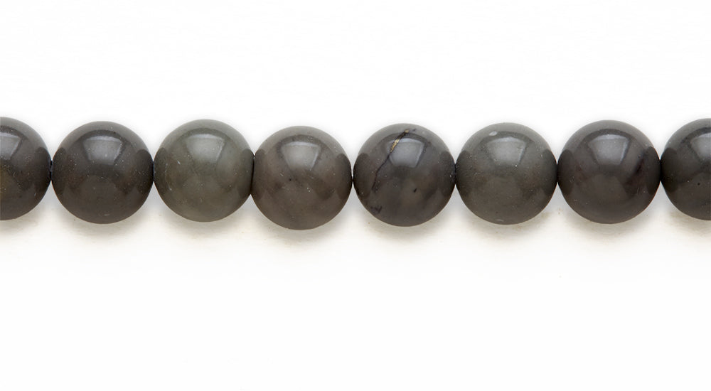 16 inch 10 M.M. Coffe Stone Round Beads