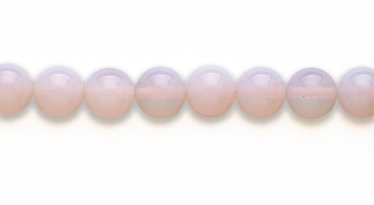 16 inch 10 M.M. Pink Opalite Round Beads