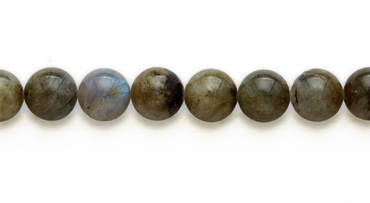 16 inch 10 M.M. Labradorite Round Beads