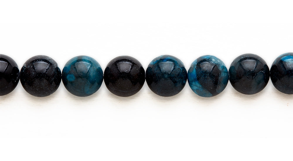 16 inch 14 M.M. Bull Eye Jasper (D) Round Beads