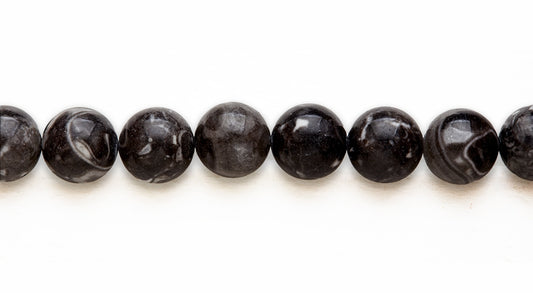 16 inch 14 M.M. Magic Jasper Round Beads