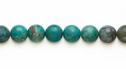 16 inch 14 M.M. Sleep Beauty Turquiose Jasper Round Beads