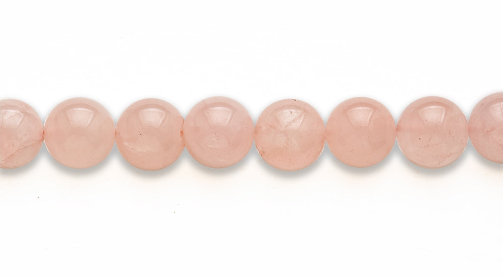 16 inch 12M.M. Rose Quartz Round Beads