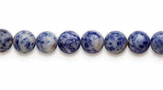 16 inch 12M.M. Sodolite Round Beads