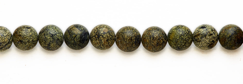 16 inch 12M.M. Russian Jade Round Beads