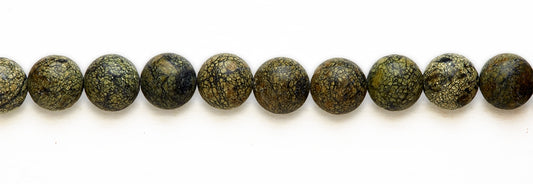 16 inch 12M.M. Russian Jade Round Beads