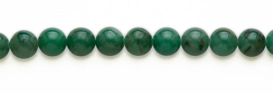 16 inch 12M.M. Green Aventurine Round Beads