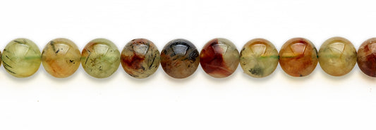 16 inch 12M.M. Brendy Prehnite Round Beads