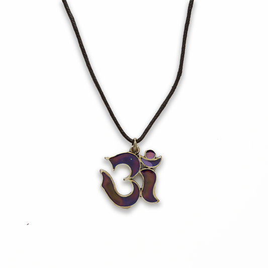 Zinc Alloy Mood Cord Necklace
