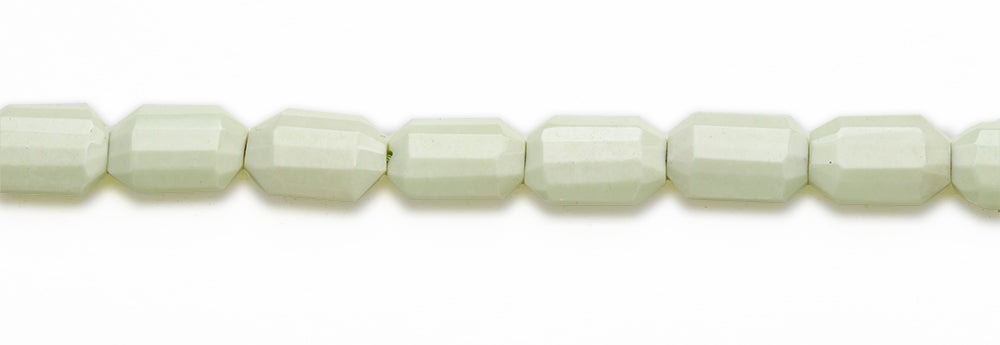 15-16 inch 12X18mm Lemon Chrysophrase Octagon Faceted Beads