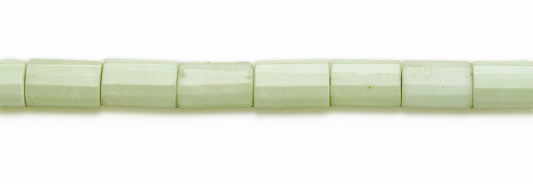 15-16 inch 12X18mm Lemon Chrysophrase Rectangle Faceted Beads