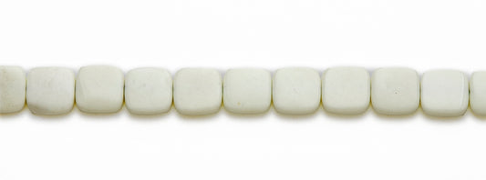 15-16 inch 12mm Lemon Chrysophrase Square Plain Beads