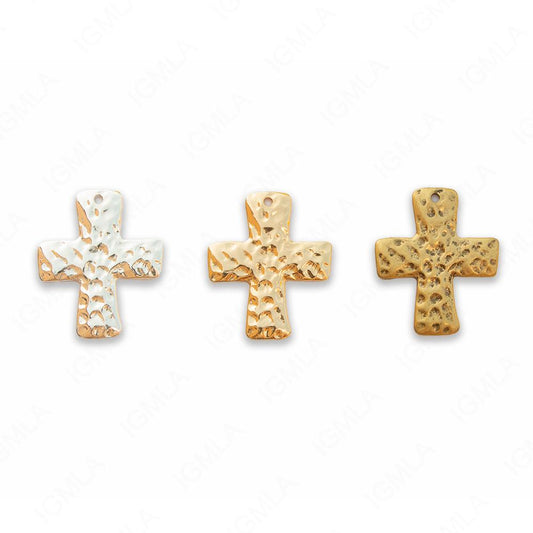 Zinc Alloy Gold, Silver, Antique Gold Cross Pendants