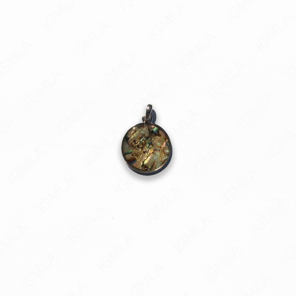 Zinc Alloy Silver Plated Coin Pendants