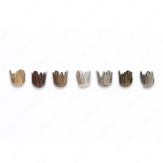 Zinc Alloy Shinny Silver, Gold Matt, Ant Silver, Gold, Burnish Gold, Silver, Copper CAP Tasel
