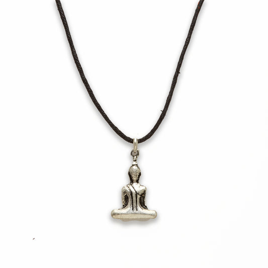 18 inch Zinc Alloy Burnish Silver Tone Necklace