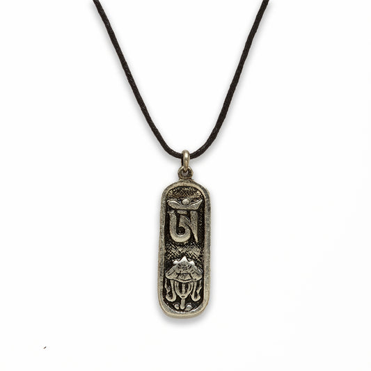 18 inch Zinc Alloy Burnish Silver Tone Necklace