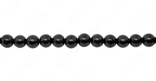 16 inch 10mm Shungite Round Beads