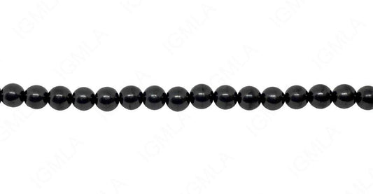16 inch 8mm Shungite Round Beads